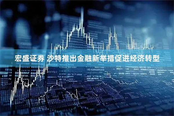 宏盛证券 沙特推出金融新举措促进经济转型
